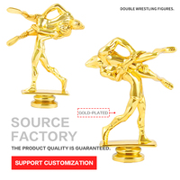 Pièces et décorations de trophées sportifs en plastique moulé par injection, design moderne, durables, avec logo personnalisé pour le judo, la boxe, le taekwondo