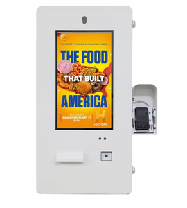 Chiosco Self-Service da 21.5 pollici montato a parete con Touch Screen per il pagamento e l'ordinazione - Product Image 4