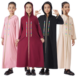 Robe à capuche en dentelle brodée vintage d'été anti-statique pour filles d'Asie du Sud-Est TH632 - Product Image 1