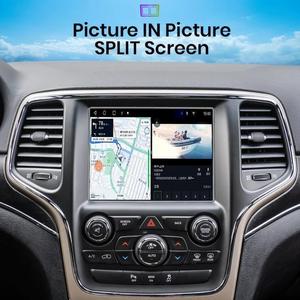 Rádio do carro Player 8,4 polegadas para JEEP Carplay sem fio <span class=keywords><strong>Android</strong></span> Auto GPS GPS WIFI BT FM SWC Split função de tela - Product Image 3