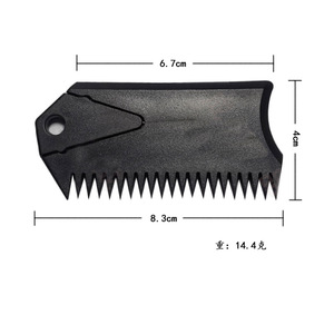 Cepillo para cera de surf Autonomy con llave para aleta incorporada, herramienta portátil de plástico para el mantenimiento de tablas de paddleboard y surf - Product Image 2