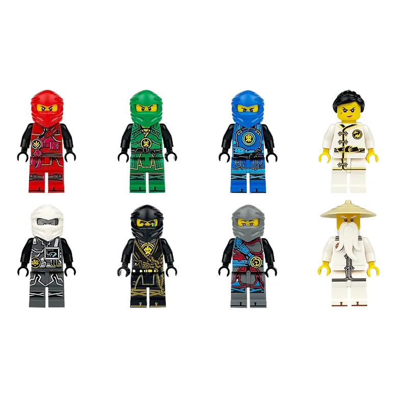 1613 vente chaude usine Ninja action soldats de l'armée figurines blocs de construction bricolage jouets compatibles