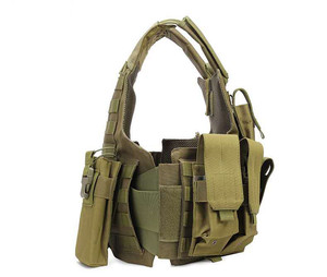 Chaleco Táctico Oxford 600D Personalizado, Resistente al Agua, con Bolsillos para Accesorios, para Uso en Exteriores, Resistente al Calor - Product Image 6