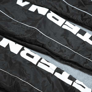 Tùy Chỉnh Người Đàn Ông Của Thể Thao Thể Thao Đôi Eo 100% Cotton Đau Khổ Nylon Áo Gió 3M Phản Quang Thời Trang Đường Phố Jogger Theo Dõi Quần - Product Image 3