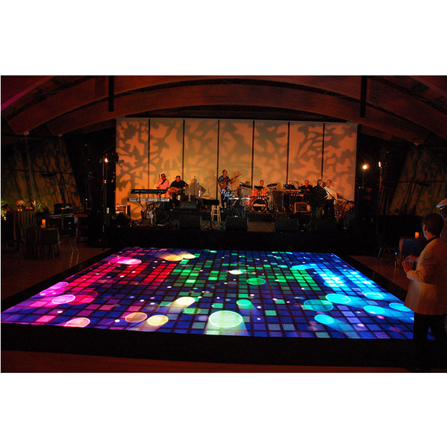 Full Color Interactive Night Club DJ Bar Dancing LED Wall Panel Indoor P3.91 P4.81 Waterproof Dance Floor LED Screen