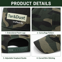 Casquette de baseball structurée à 6 panneaux avec logo brodé personnalisé, motif lettres de luxe, sangle réglable pour hommes et femmes
