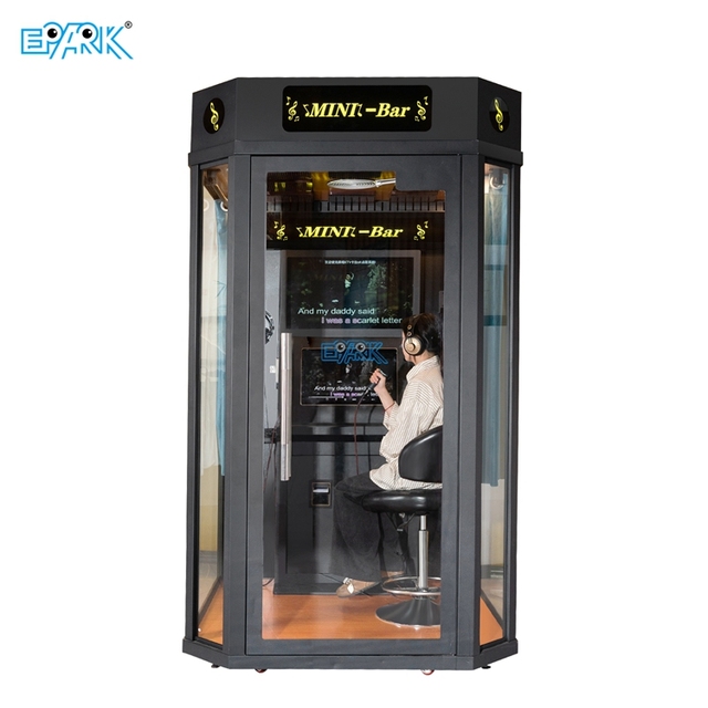 Commercial Electronic Karaoke Singing Room KTV Mobile Karaoke Bar Mini KTV Singing Booth for Shopping Mall Street