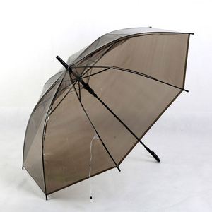 Xj635 Wholesale High Quality Outdoor Clear <b>Windproof</b> Transparent <b>Umbrella</b> With Logo for Advertising Promotion - Product Image 5