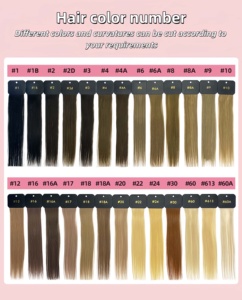 Extensiones de Cabello Humano Remy Vietnamita de Doble Trama y Doble Capa, Tejidas a Mano, Estilo Lacio Rizado, con Adhesivo, Todos los Colores - Product Image 5