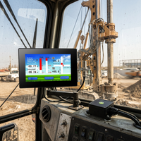 Sistem Panduan Cerdas Rig Pengeboran Rotary Excavator dengan Deteksi Ketinggian, Kecerunan, & Sudut Rotasi, Garansi 1 Tahun