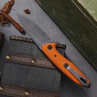 Couteaux de randonnée et de chasse en plein air Orange G10 Blade Blade D2