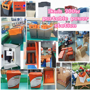 Xách tay 300W 700W 1000wh năng lượng mặt trời Máy phát điện nhà máy điện cho du lịch ngoài trời RV cắm trại AC/DC đầu ra MPPT năng lượng mặt trời bảng điều khiển Điều khiển - Product Image 6