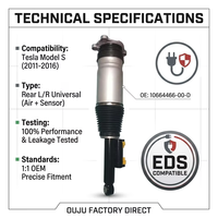 Amortisseurs à suspension pneumatique avec ADS 10664466-00-D pour Tesla Model S 2011-2016 Prix de gros d'usine Pièces automobiles
