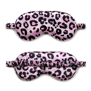 Antifaz para Dormir con Estampado de Ojos de Leopardo, Correa Elástica, Imitación de Seda, Bloquea la Luz, Transpirable - Product Image 5