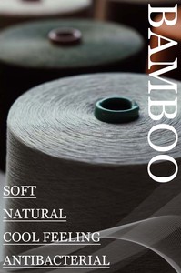 Filato di bambù 100% di alta qualità 32s/21s filato riciclato tinto per calze e maglieria da cucire - Product Image 3
