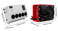 Climatiseur RV de qualité industrielle XMZ 12V 24V, climatisation robuste pour véhicules de construction, conteneurs et maisons