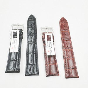 Di alta qualità in scatola 8012 vacchetta in vera <span class=keywords><strong>pelle</strong></span> <span class=keywords><strong>cinturino</strong></span> per gli uomini e le donne black & brown watch accessori all'ingrosso - Product Image 1