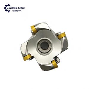 Fraiseuse à faceuse 42CrMo haute rigidité EMRW 6R, tête de fraisage CNC à bout rond indexable pour l'acier, la fonte et les coupes lourdes - Product Image 4