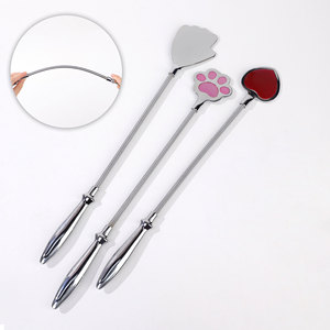 Accessoires sexuels BDSM pour bondage masculin, jeu pour adultes, fétichisme, griffes en alliage métallique en forme de cœur, pour l'entraînement et la punition des esclaves féminines, <span class=keywords><strong>fouet</strong></span> et pagaie de fessée - Product Image 1