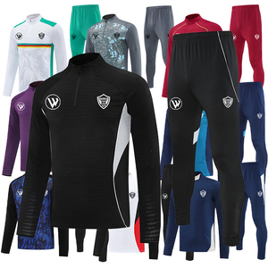 2526 automne argentine Football survêtement hommes enfants MBAPPE <span class=keywords><strong>BENZEMA</strong></span> RONALDO Football survêtement joueur formation uniforme ensemble - Product Image 1