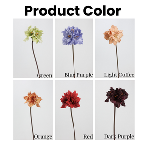 Nouvelle Arrivée 2026 – Fleurs d'<span class=keywords><strong>Amaryllis</strong></span> Artificielles de Haute Qualité Effet Naturel, Rouge, 70 cm, en PU, pour Décoration Maison et Mariage - Product Image 5