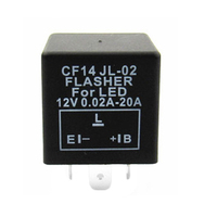 Relais de fusible de lampe à LED haute performance 12V 24V pour prise de lumière électrique automobile