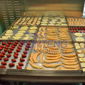 Hele Verwerkings-En Drooglijn Voor Wortelgroenten En Fruit Gember Wortel Ui Aardappel Mango Citroen Wasdroger Machine