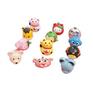 Lindo colgante de campana de dibujos animados japoneses con cordón, accesorios de campana pequeña, colgante de teléfono, llave, Correa antipérdida, aleación de Zinc ecológica - Product Image 5