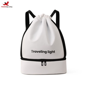 Customized Logo Durable Waterproof Polyester Drawstring Bag Unisex for Daily Use and Gym Outdoor RTS Bulk Mixed Order - Product Image 1
