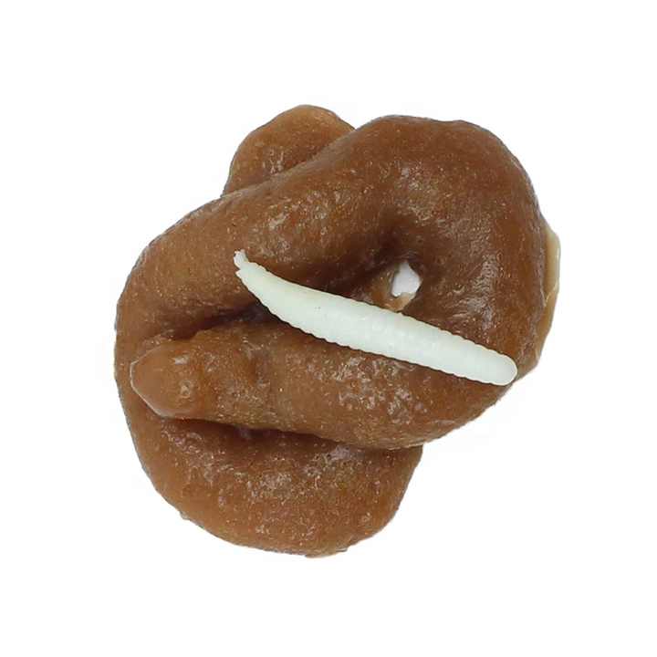 Prank Toys Fake Dog Poop Maggots Simulation Poop Fly Cockroach