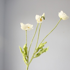 2023 nhỏ <span class=keywords><strong>moq</strong></span> đầy màu sắc đổ xô nhân tạo thuốc phiện hoa lụa Bốn Anh túc cho đám cưới trang trí hoa tường - Product Image 6