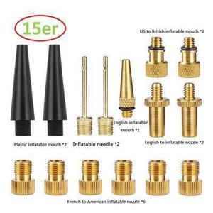 อะแดปเตอร์วาล์วลม Yueli BG-4215 ทนทาน ชุดทองเหลืองสำหรับจักรยานเสือภูเขา แปลงจากฝรั่งเศสเป็นอเมริกัน SV AV DV - Product Image 2