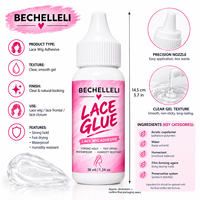 Colle adhésive pour perruques à fixation forte, résistante à la transpiration et à l'eau, longue durée, personnalisable avec logo d'usine, compatible multi-marques, pour usage domestique