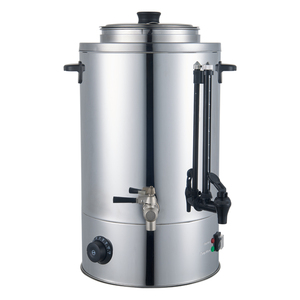 Urna de caldera de agua comercial, hervidor eléctrico de 10 litros <span class=keywords><strong>para</strong></span> leche, acero inoxidable, 2 grifos, 2 tanques, caldera automática <span class=keywords><strong>para</strong></span> hacer té de la leche - Product Image 6