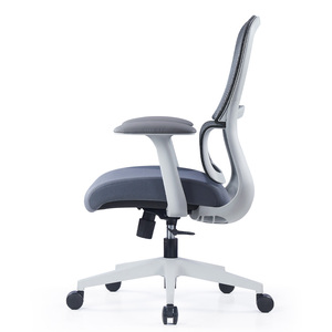 Chaise ergonomique moderne Rocky Racing Mesh avec dossier de roue en silicone Chaise de bureau à hauteur réglable et tournante Siège confortable gratuit - Product Image 2