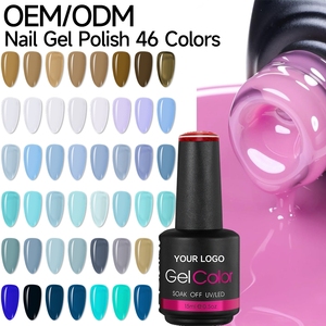 Esmalte de Uñas en Gel UV de 15ml Directo de Fábrica, Textura Suave, Sin Rayas, Gel de Color, ODM, Exportación Global a Granel, Negocio Comercial de Esmalte en Gel - Product Image 1