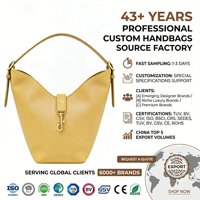 Tas Selempang Wanita Warna Kuning Mustard, Bahan Kulit PU Halus, Model Hobo, Gesper Cincin Emas, Kapasitas Besar, Logo Custom, Pabrik OEM