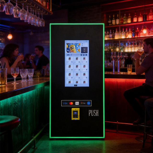 Wholesale Smart Vending Machine 24H Self-Service with Age Verification & Contactless Payment Nicotine Product Vending Machine