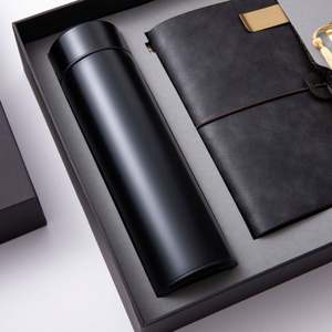 Set de Regalo de Tendencia 2025: Vaso Térmico al Vacío con Elegante Agenda y Cuaderno con Memoria USB + Bolígrafo de Madera Roja para Hombre - Product Image 5