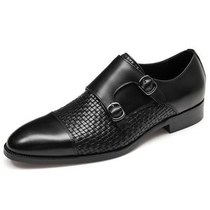 Zapatos de Vestir Formales y Casuales de Diseño, Personalizados, de Cuero Genuino, Clásicos y Lujosos para Hombre - Product Image 1
