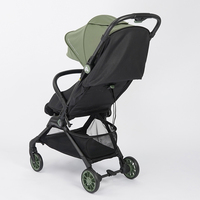Poussette de voyage légère Morething 2024, poussette bébé, siège auto portable pour nouveau-né, 3 en 1, pliage à une touche, cadre en carbone, 25 kg