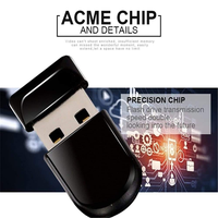 Memoria USB Mini Personalizada con Logotipo, USB 2.0, Pendrive de 4GB 8GB 16GB 32GB, Memoria USB Súper Pequeña para Regalo Promocional