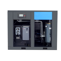 160 Kw 200 Hp 10 Bar Nuevo diseño VSD Ahorro de energía Compresor de aire de tornillo rotativo inundado de aceite con inversor