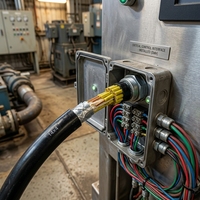 MKVVRP Bergbau Flexibles Abgeschirmtes Steuerkabel Sauerstofffreies Kupfer Geflechtummantelung PVC 450/750V für Kohlebergwerk Signalgeräte