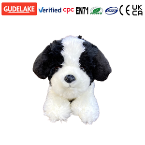 Peluche <span class=keywords><strong>de</strong></span> Perro <span class=keywords><strong>Pastor</strong></span> Amarillo Súper Suave y Adorable CE CPC, Muñeco <span class=keywords><strong>de</strong></span> Peluche <span class=keywords><strong>de</strong></span> Cachorro Acostado, Juguetes <span class=keywords><strong>de</strong></span> Peluche, Personalización OEM ODM, Proveedor Integral - Product Image 1