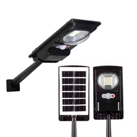 Farola Solar de 100W, Impermeable, con Control Óptico, para Exteriores, para Carreteras, Lámpara Solar para Exteriores