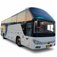 Autocar à deux étages de luxe pour longues distances, avec cabine couchette, grande capacité 55 places, bon prix à vendre