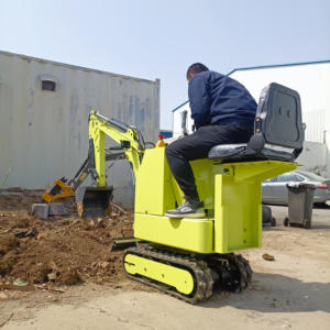 Excavadora eléctrica multifunción CE EPA para granja, 600kg, Mini excavadora para el hogar, Micro Bagger, excavadora pequeña, venta, envío gratis - Product Image 6