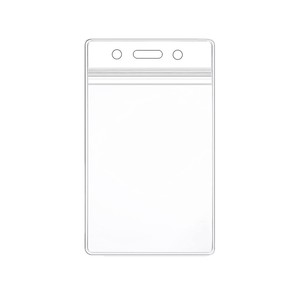 Wholesale of double-sided transparent soft waterproof exhibition badge <b>holders</b>, name tag sleeves, and plastic nurse badges/<b>ID</b> - Product Image 5
