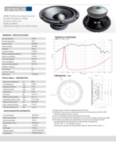 HDL 20-A Double Haut-Parleur Line Array Actif/Passif 10 Pouces, Système Sonore Amplifié Bidirectionnel, Audio Professionnel, Enceinte d'Extérieur